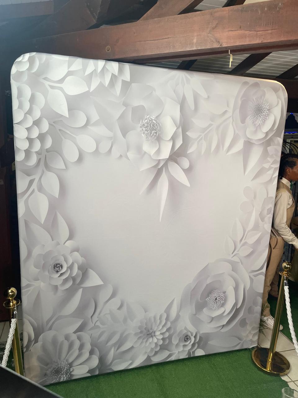 Backdrop floral Reflet Magik
